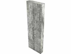 Palisada Slim 8x33x100 nerino biało-szaro-czarny na białym cemencie POLBRUK