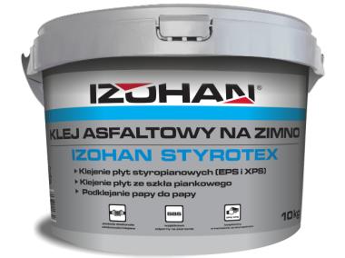 Zdjęcie: Klej asfaltowy na zimno Styrotex IZOHAN