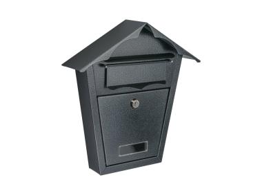 Zdjęcie: Skrzynka na listy SD1 domek mały antyk szary METRO