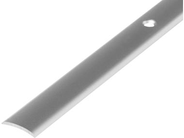 Zdjęcie: Profil progowy owalny aluminium anoda 20 mm 0,9 m srebrny CEZAR
