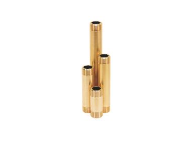 Zdjęcie: Rura dwustronnie gwintowana 1/2x100 mm mosiądz TYCNER