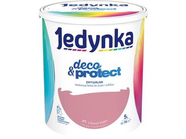 Zdjęcie: Farba lateksowa Deco&Protect Liliowa bajka 5 L JEDYNKA