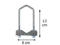 Uchwyt cybant duży 12 cm BODEX