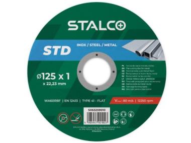 Zdjęcie: Tarcza do cięcia metalu płaska 125 x 1,0 mm STALCO