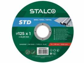 Tarcza do cięcia metalu płaska 125 x 1,0 mm STALCO