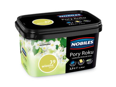 Zdjęcie: Farba lateksowa Pory Roku 2,5 L wiosna łąkowa NOBILES