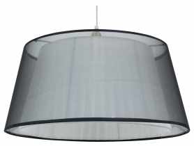 Lampa sufitowa wisząca Charlie 60 W czarna CANDELLUX