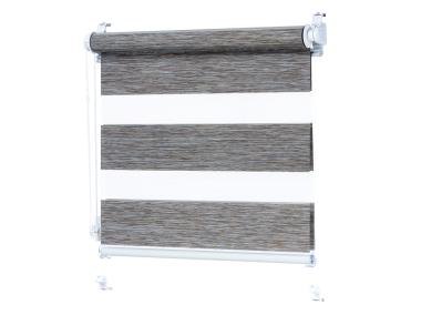 Zdjęcie: Roleta 62x140 cm Zebra III szary DECODESIGN