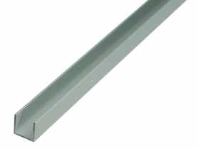 Profil U ALU anodowy 1000x18x20x1,3x15,4 mm ALBERTS