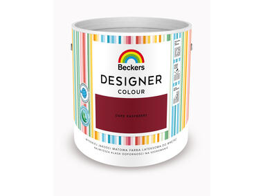 Zdjęcie: Farba lateksowa Designer Colour Dark Raspberry 2,5 L BECKERS