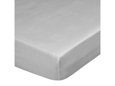 Zdjęcie: Prześcieradło z gumką Nova 160x200 cm srebrne EUROFIRANY