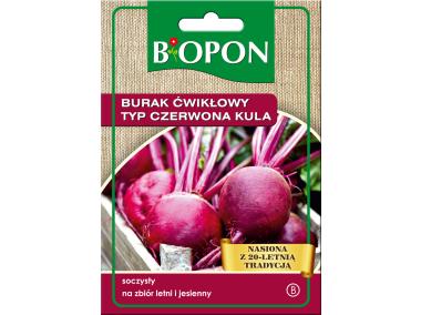 Zdjęcie: Burak ćwikłowy Czerwona Kula 2, 15 g BIOPON