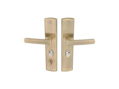 Zdjęcie: Klamka chińska Lupo patyna prawa z blokadą CAMTRADE