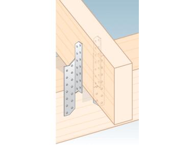 Zdjęcie: Łącznik krokwiowy lewy 17x3,2 cm LK1 DMX