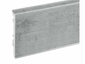 Listwa przypodłogowa PVC Masterline 1,3x8 cm, 2,2 m Greystone Mat CEZAR