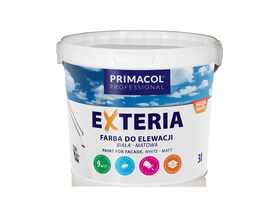 Farba strukturalna Exteria elewacyjna biała 3 L PRIMACOL PROFESSIONAL