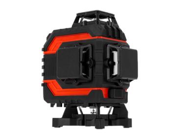 Zdjęcie: Poziomica laserowa 360 laser krzyżowy zielony samopoziomująca 4D zestaw PROLINE
