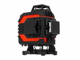 Poziomica laserowa 360 laser krzyżowy zielony samopoziomująca 4D zestaw PROLINE