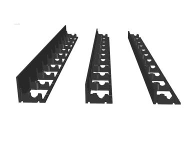 Zdjęcie: Obrzeże ogrodowe 100 cm czarne typu board, wysokość 6,0 cm STELLA GREEN