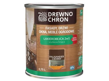 Zdjęcie: Lakierobejca 2w1 palisander ciemny 0,75 L DREWNOCHRON