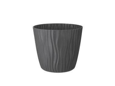 Zdjęcie: Doniczka Sahara 18 cm 07614 szary GALICJA