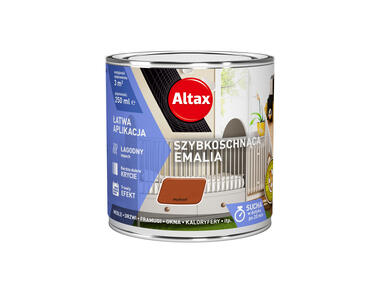 Zdjęcie: Emalia szybkoschnąca 0,25 L mahoń połysk ALTAX