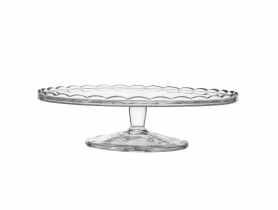 Patera szklana Flora na stopce średnica 28 cm ALTOM DESIGN