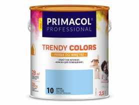 Farba Trendy Colors 2,5 L niebieska PRIMACOL DECORATIVE
