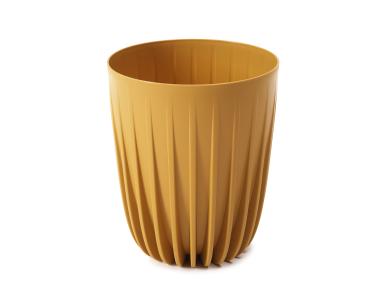 Zdjęcie: Doniczka Mira 390 mm musztardowy LAMELA