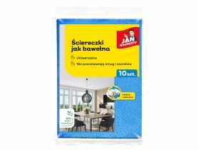 Ściereczki uniwersalne jak bawełna 10 szt. JAN NIEZBĘDNY