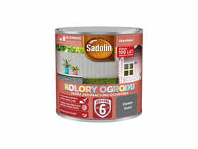 Farba do drewna Kolory ogrodu 0,25 L ciemny szary SADOLIN