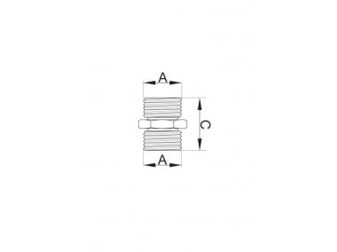 Zdjęcie: Nypel 1/2 HYDROLAND