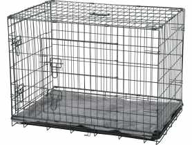 Klatka kennelowa z dywanikiem dla psa Nomad 2w1 S 61x46x51 cm ZOLUX