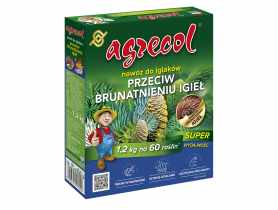 Nawóz granulowany do iglaka przeciw brunatnieniu igieł 1,2 kg AGRECOL