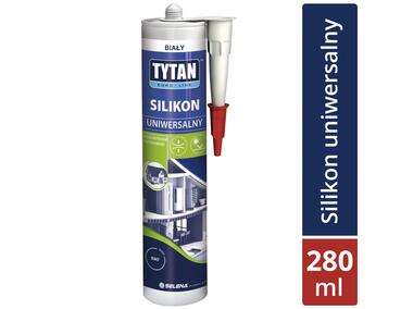 Zdjęcie: Silikon uniwersalny biały 280 ml TYTAN EURO-LINE