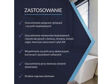 Zdjęcie: Silikon uniwersalny biały 280 ml TYTAN EURO-LINE