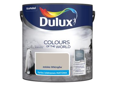 Zdjęcie: Farba do wnętrz Kolory Świata 2,5 L zatoka wikingów DULUX