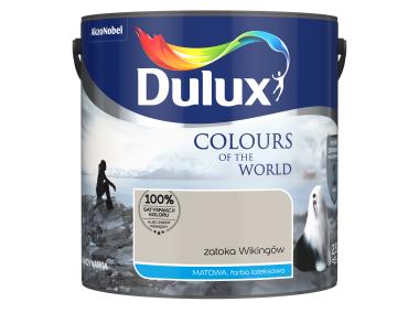 Zdjęcie: Farba do wnętrz Kolory Świata 2,5 L zatoka wikingów DULUX