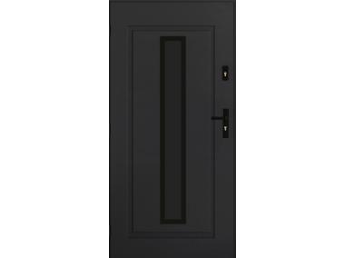 Drzwi zewnętrzne argos antracyt 80l komplet PANTOR