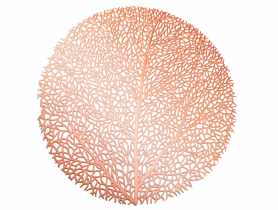 Mata dekoracyjna Tree 40257 różowe złoto RAVI