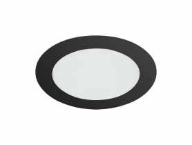 Oprawa typu downlight SMD LED Wafel C 18 W CCT kolor czarny STRUHM