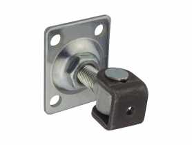 Zawias regulowany przykręcany M16 płytka 75x55 mm METRO