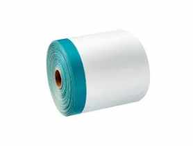 Folia ochronna CQ F-HDPE z taśmą tynkarską Light Blue 7 m 55 cm x 20 m C10 cm CIRET