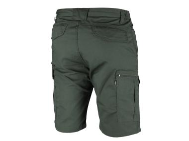 Zdjęcie: Szorty robocze ripstop + spandex rozmiar LD ciemnozielone DEDRA