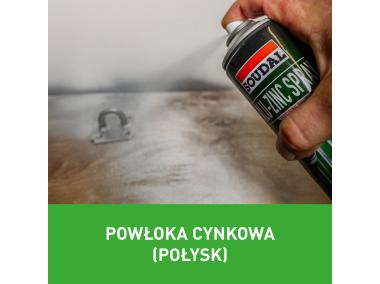 Zdjęcie: Powłoka cynkowa - połysk Alu-Zinc Spray 400 ml SOUDAL