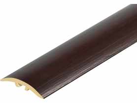 Kształtownik PVC wcisk wąski 30 mm 2w1 L= 0,90 m Orzech Ciemny okleina mat CEZAR