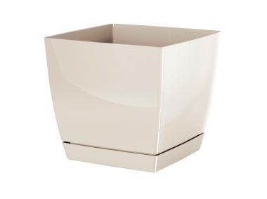 Zdjęcie: Doniczka Coubi krem 12 cm PROSPERPLAST