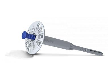 Zdjęcie: Kołek fasadowy R-TFIX-8M 8x235 mm z wbijanym trzpieniem metalowym 100 szt. RAWLPLUG