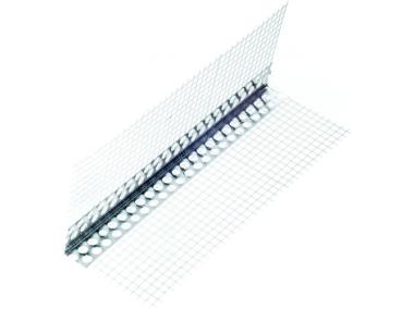 Zdjęcie: Narożnik aluminiowy 20x20 mm - 3 mb z siatką KOELNER