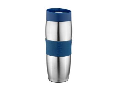 Zdjęcie: Kubek termiczny nierdzewny Capsula 360 ml niebieski FLORINA